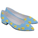 Rubber duck pattern Women s Block Heels  View3