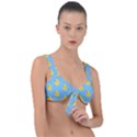 Rubber duck pattern Front Tie Bikini Top View1