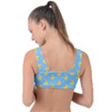 Rubber duck pattern Front Tie Bikini Top View2