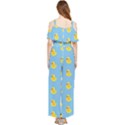 Rubber duck pattern Draped Sleeveless Chiffon Jumpsuit View2