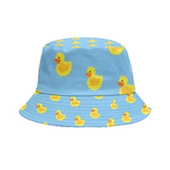 Rubber Duck Pattern Inside Out Bucket Hat by Valentinaart