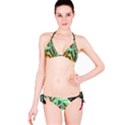 Monkey Tiger Bird Parrot Forest Jungle Style Classic Bikini Set View3