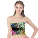 Monkey Tiger Bird Parrot Forest Jungle Style Tube Top View1