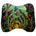 Monkey Tiger Bird Parrot Forest Jungle Style Velour Head Support Cushion View1