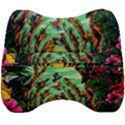 Monkey Tiger Bird Parrot Forest Jungle Style Velour Head Support Cushion View2