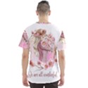 Women with flowers Men s Sport Mesh Tee View2