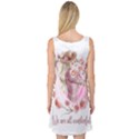 Women with flowers Sleeveless Satin Nightdress View2