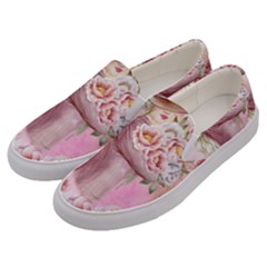 Women With Flowers Men s Canvas Slip Ons by fashiontrends