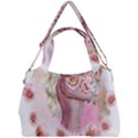 Women with flowers Double Compartment Shoulder Bag View1