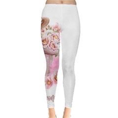 Women With Flower Everyday Leggings  by fashiontrends