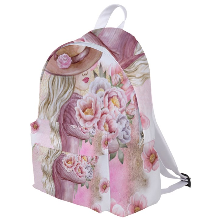 Women with flower The Plain Backpack