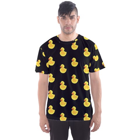 Rubber Duck Men s Sport Mesh Tee by Valentinaart