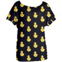 Rubber duck Women s Oversized Tee View1