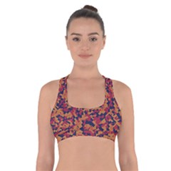 Kaleidoscope Dreams  Cross Back Sports Bra by dflcprintsclothing