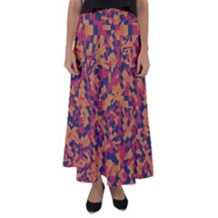 Kaleidoscope Dreams  Flared Maxi Skirt by dflcprintsclothing