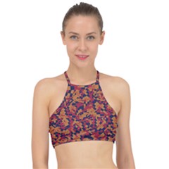 Kaleidoscope Dreams  Halter Bikini Top by dflcprintsclothing