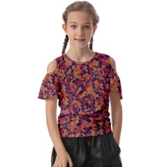 Kaleidoscope Dreams  Kids  Butterfly Cutout Tee by dflcprintsclothing