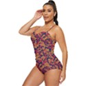 Kaleidoscope Dreams  Retro Full Coverage Swimsuit View2