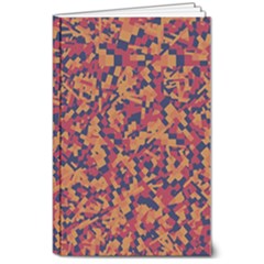 Kaleidoscope Dreams  8  X 10  Softcover Notebook by dflcprintsclothing