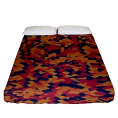 Kaleidoscope Dreams  Fitted Sheet (king Size)