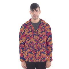 Kaleidoscope Dreams  Men s Hooded Windbreaker by dflcprintsclothing