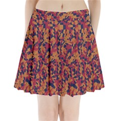 Kaleidoscope Dreams  Pleated Mini Skirt by dflcprintsclothing