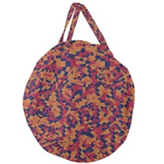 Kaleidoscope Dreams  Giant Round Zipper Tote by dflcprintsclothing