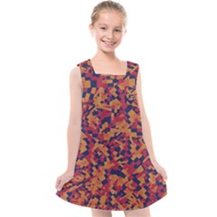 Kaleidoscope Dreams  Kids  Cross Back Dress by dflcprintsclothing