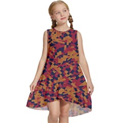 Kaleidoscope Dreams  Kids  Frill Swing Dress by dflcprintsclothing