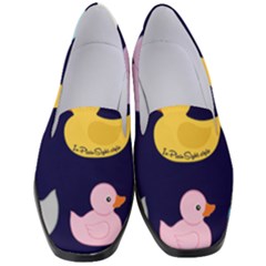 Duck Pattern Women s Classic Loafer Heels