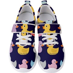 Duck Pattern Men s Velcro Strap Shoes