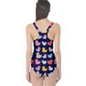 Micro Duck Pattern One Piece Swimsuit View2