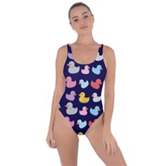 Micro Duck Pattern Bring Sexy Back Swimsuit by NerdySparkleGoth