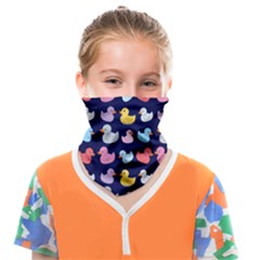 Micro Duck Pattern Face Covering Bandana (kids) by NerdySparkleGoth