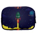 Rocket Halftone Astrology Astronaut Make Up Pouch (Small) View2