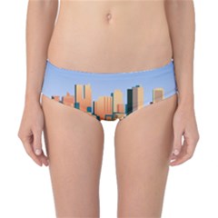 City Buildings Urban Dawn Classic Bikini Bottoms by Bangk1t