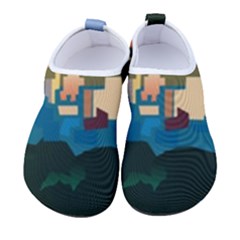 City Buildings Urban Dawn Kids  Sock-style Water Shoes by Bangk1t