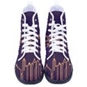 Skyscraper Town Urban Towers Kid s High-Top Canvas Sneakers View1