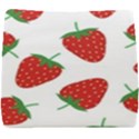 Seamless Pattern Fresh Strawberry Seat Cushion View1