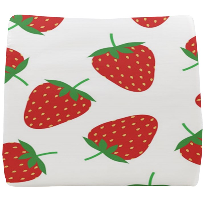 Seamless Pattern Fresh Strawberry Seat Cushion