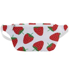 Seamless Pattern Fresh Strawberry Waist Bag  by Bangk1t