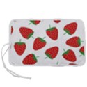 Seamless Pattern Fresh Strawberry Pen Storage Case (L) View1