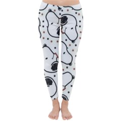 Dog Pattern Classic Winter Leggings by Bangk1t