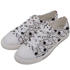 Dog Pattern Men s Low Top Canvas Sneakers by Bangk1t