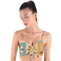 Nautical Elements Collection Woven Tie Front Bralet View1