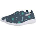 Bons Foot Prints Pattern Background Men s Slip On Sneakers View2