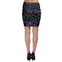 Math Linear Mathematics Education Circle Background Bodycon Skirt View2