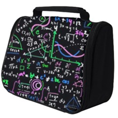 Math Linear Mathematics Education Circle Background Full Print Travel Pouch (big) by Bangk1t