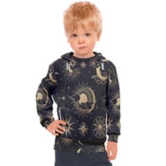 Asian-set With Clouds Moon-sun Stars Vector Collection Oriental Chinese Japanese Korean Style Kids  Hooded Pullover by Bangk1t