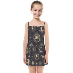 Asian-set With Clouds Moon-sun Stars Vector Collection Oriental Chinese Japanese Korean Style Kids  Summer Sun Dress by Bangk1t